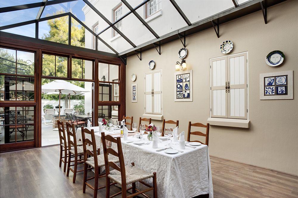 Coopmanhuijs Boutique Hotel & Spa Stellenbosch Restaurant photo